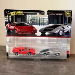 Hot Wheels 2025 - Lamborghini Countach LP 5000QV & Lancia Stratos - Twin 2 Pack